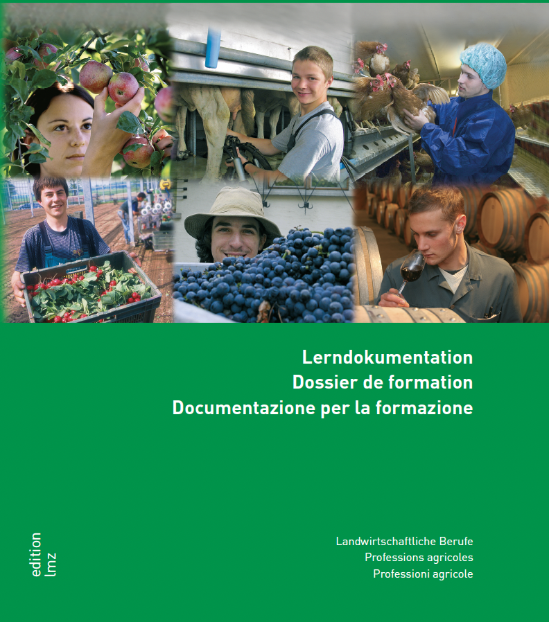 Login für die Lerndokumentation Landwirt EFZ – Login pour le dossier de formation Agiculteur CFC
