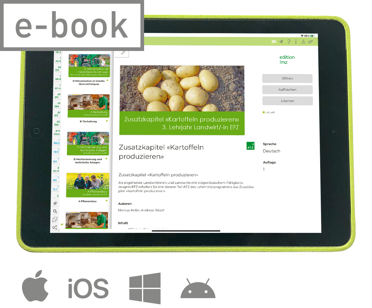 E-Book A 7.2 Pflanzenbau Zusatzkapitel "Kartoffeln produzieren"