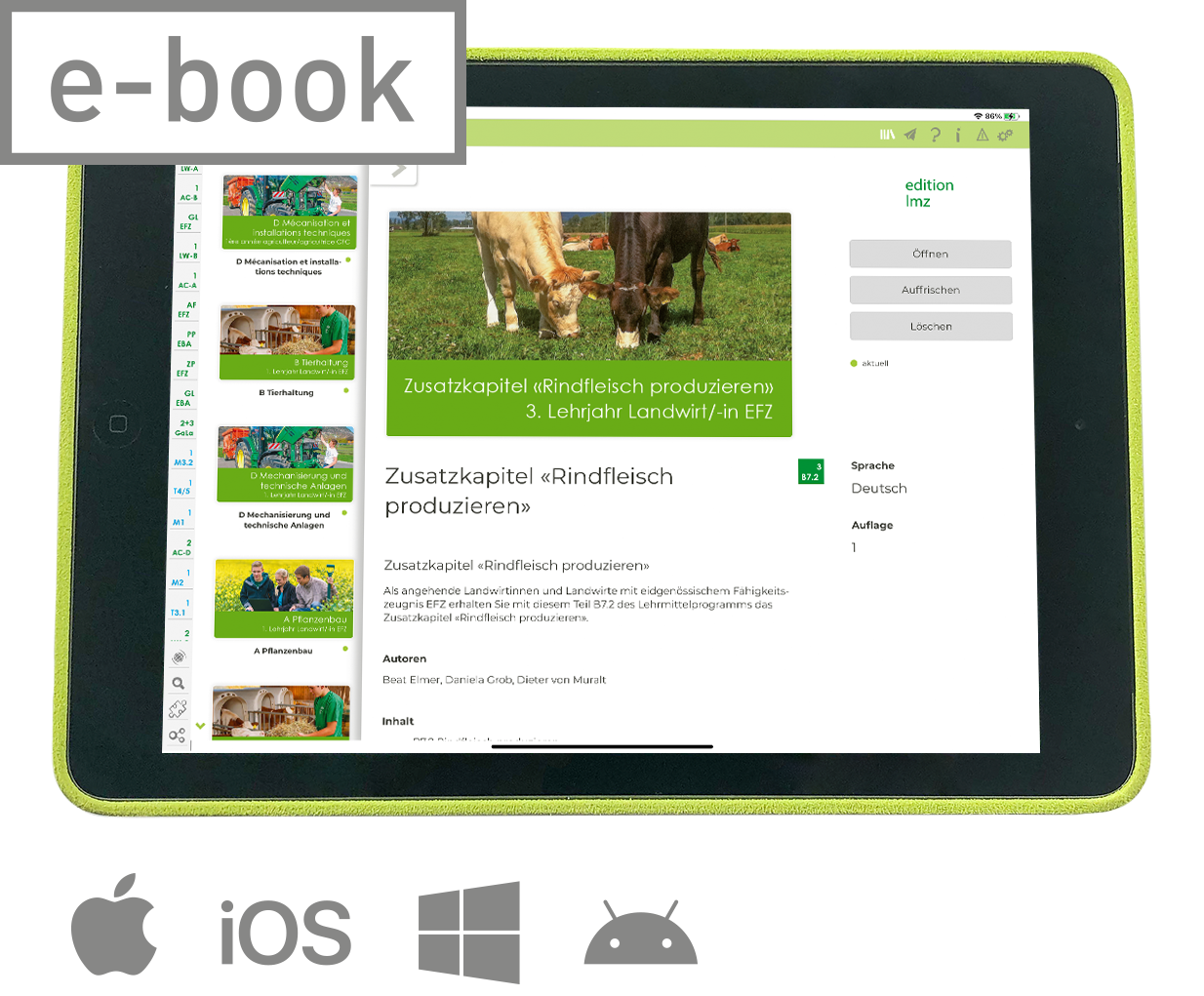 E-Book B7.2 Tierhaltung Zusatzkapitel "Rindfleisch produzieren"