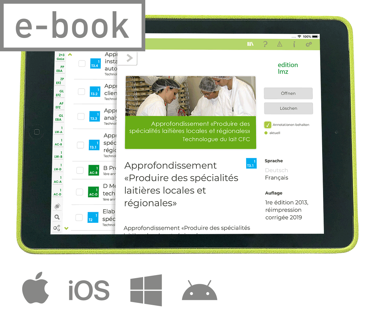 E-Book c.1 «Produire des spécialités laitières et régionales»