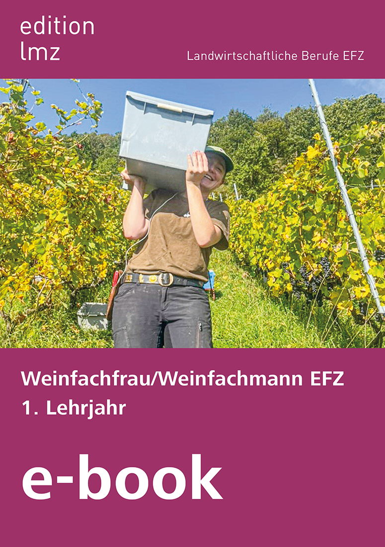 E-Book Weinfachfrau / Weinfachmann EFZ 1. Lehrjahr