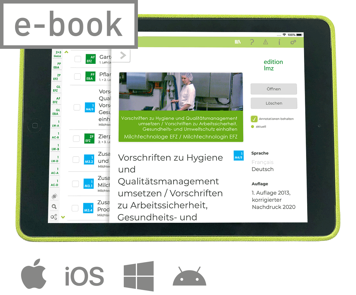 E-Book d. + e. «Die Vorschriften zu Hygiene und Qualitätsmanagement umsetzen»